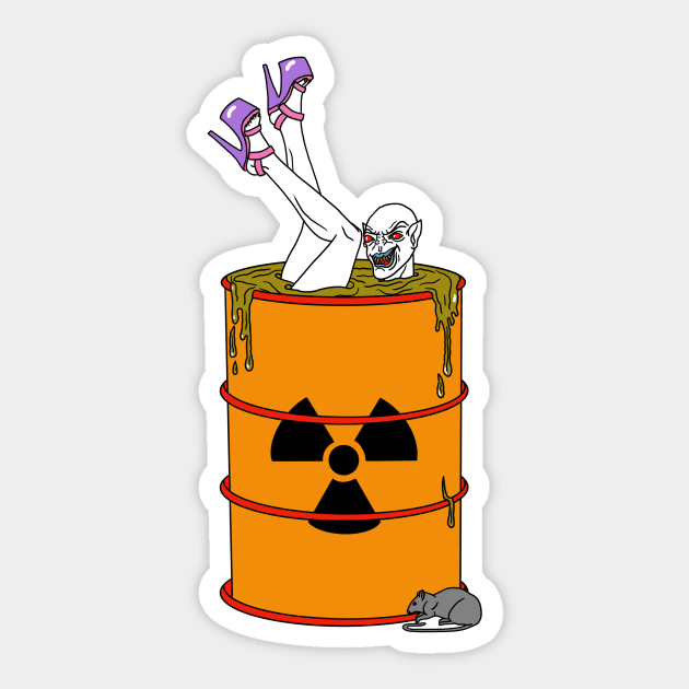 Toxic Sticker by motelgemini